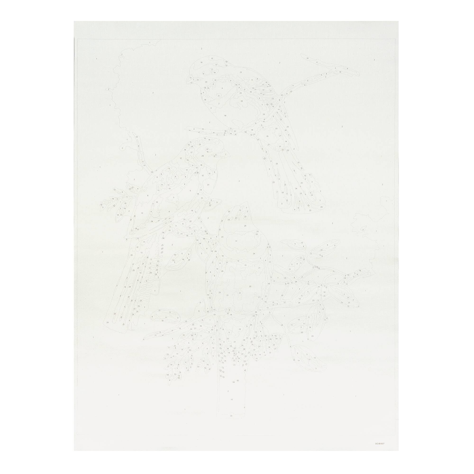 16" x 20" 3 Birds Paint-by-Number Kit by Artist's Loft®